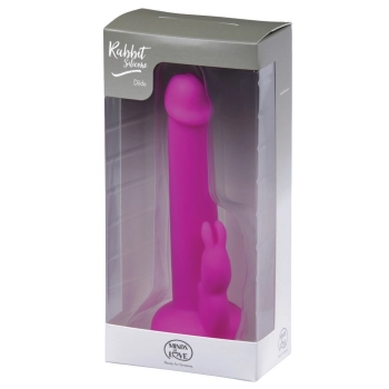 Dildo przyssawka masażer łechtaczki sex penis 17cm